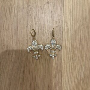 EUC fleur de lis earrings